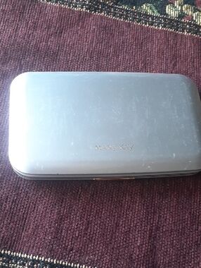 Mary Kay Silver Makeup Compact Case